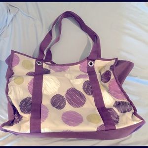 Thirty-One All Day Organizing Tote in Sketchy Dot